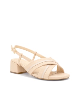 Paradox London Nancy Wide E Fit Block Heel Sandal