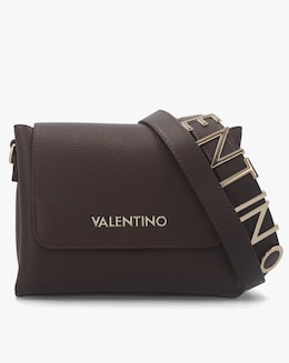 Valentino Bags Small Alexia Brown Satchel Bag