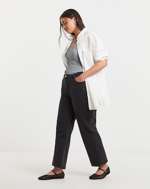 SBE 99 1 Black Straight Jeans - Image 1