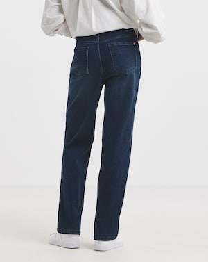 99 1 Indigo Relaxed Straight Leg Jeans - Image 9
