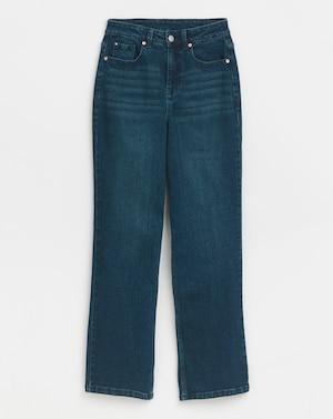 99 1 Indigo Relaxed Straight Leg Jeans - Image 5