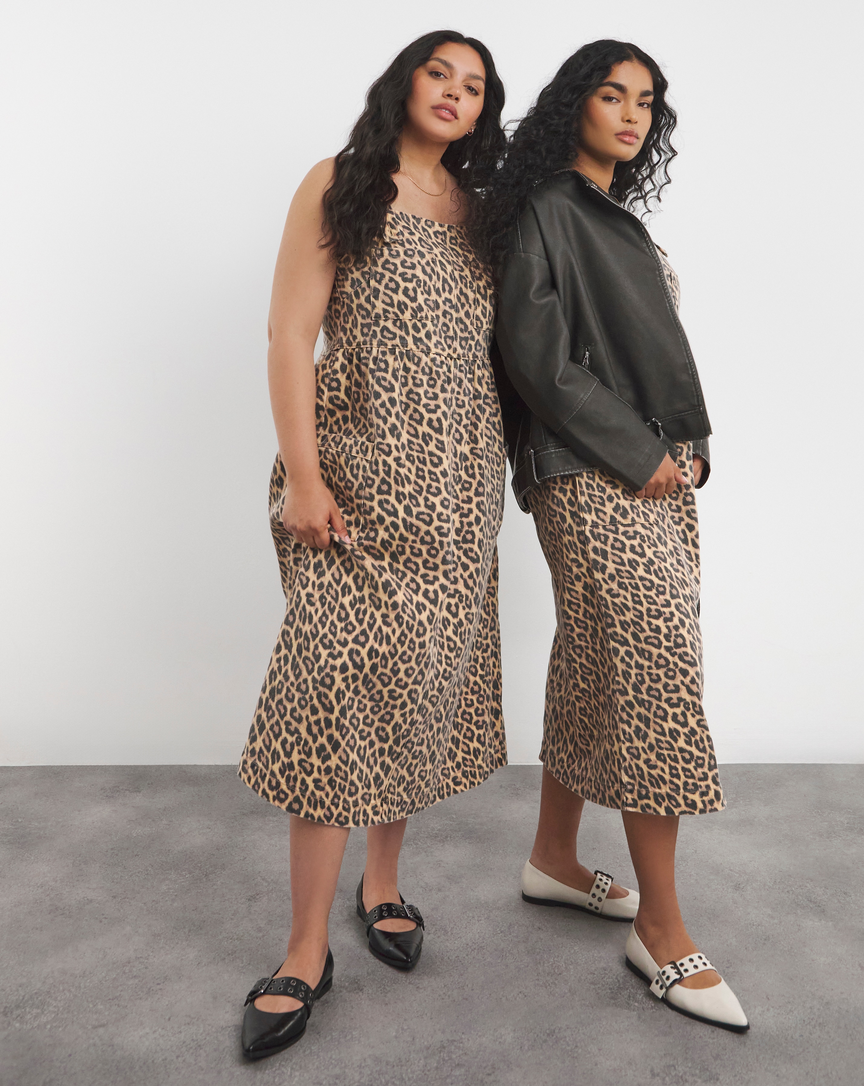Black denim overall dress plus size deals