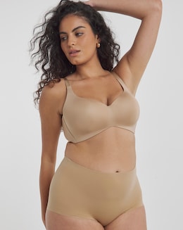 MAGISCULPT Medium Control Smooth &amp; Sculpt Shapewear Full Brief Knicker Almond