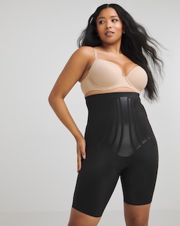 Miraclesuit Modern Miracle Firm Control High Waist Thigh Slimmer Black