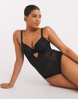Panache Tango Essence Wired Bodysuit Obsidian
