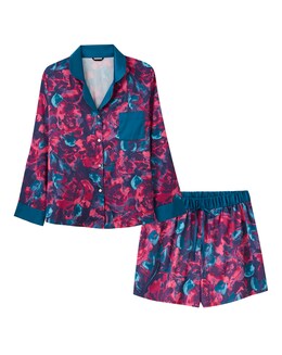 Figleaves Curve Poppy Shortie Pyjama Set