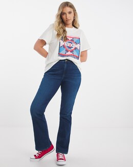 Wrangler High Rise Bootcut Jean