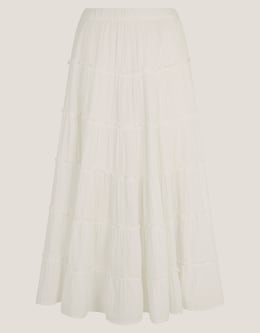 Monsoon Ginny Tiered Maxi Skirt