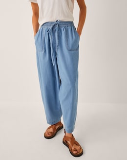 Monsoon Jade Lightweight Barrel Jeans