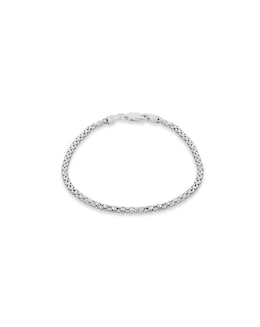 Sterling Silver Popcorn Bracelet