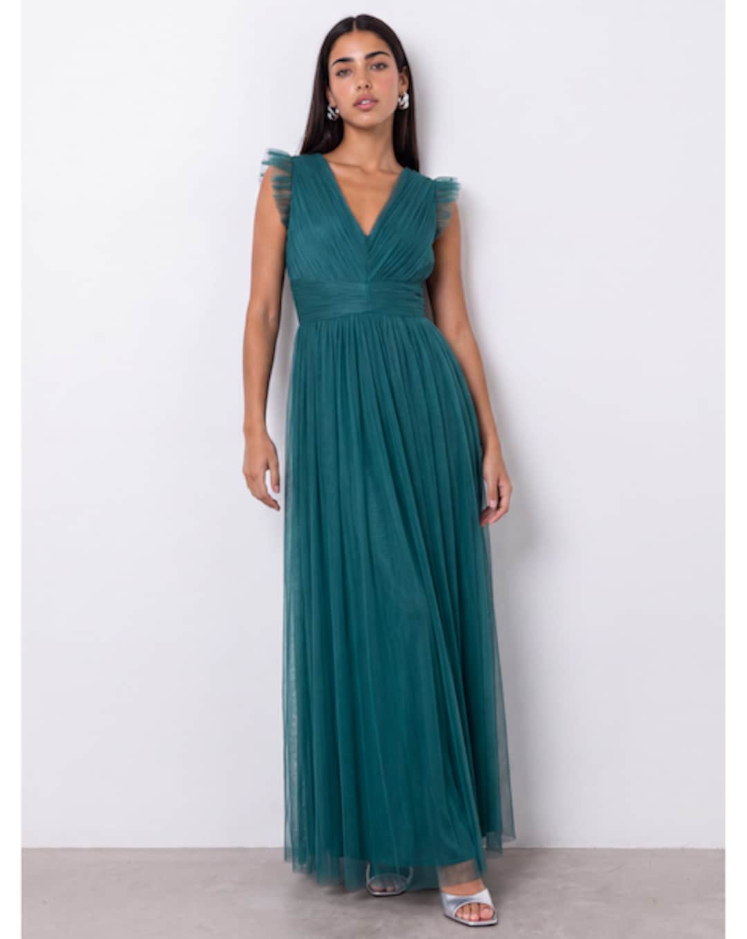 green maxi dresses uk Women's emerald green floral dress