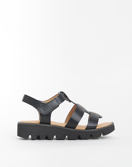 Heavenly Feet Nature Fisherman Sandals Ex Wide Fit