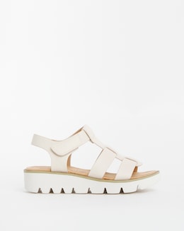 Heavenly Feet Nature Fisherman Sandals Ex Wide Fit