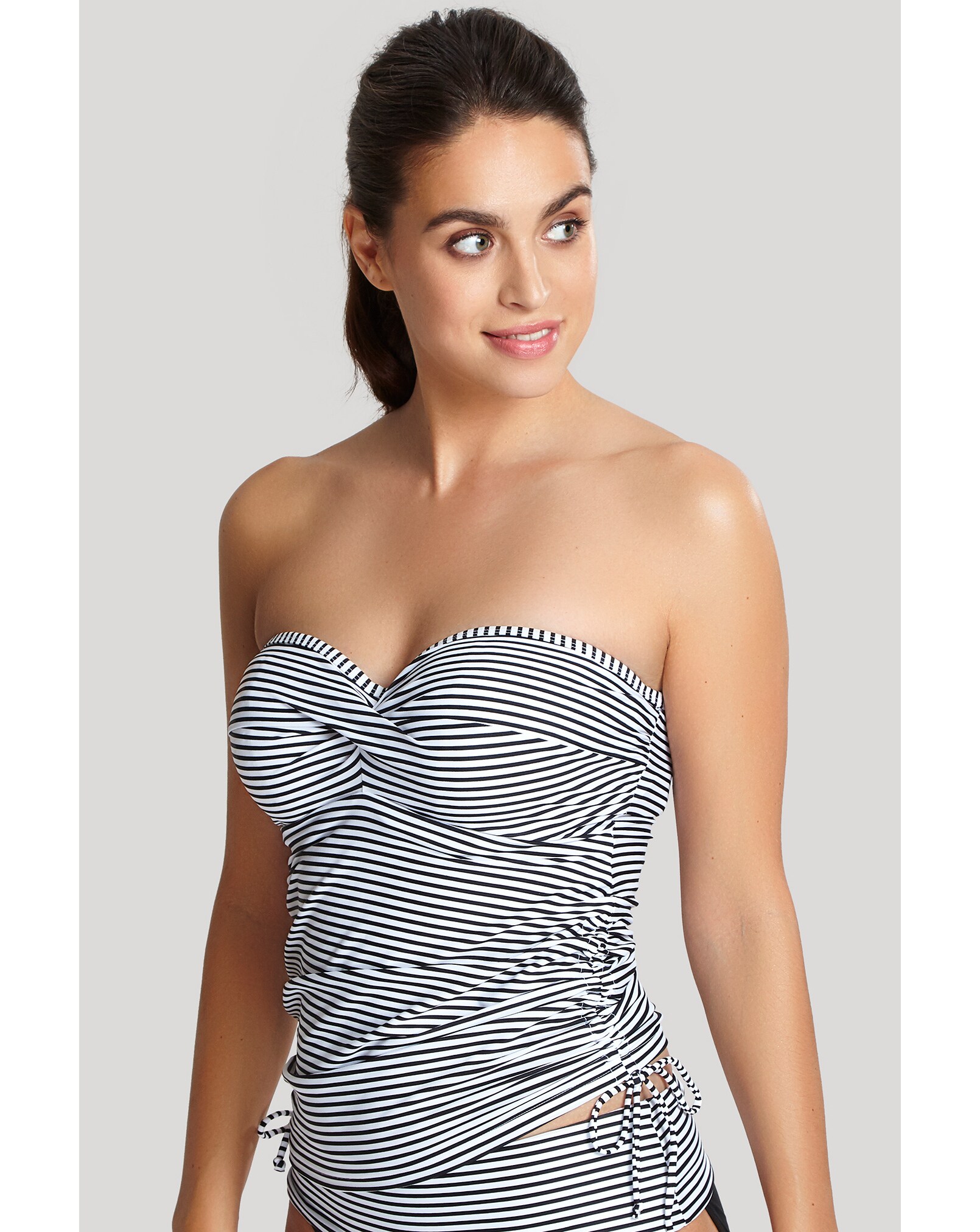 Strapless tankini with shorts hotsell