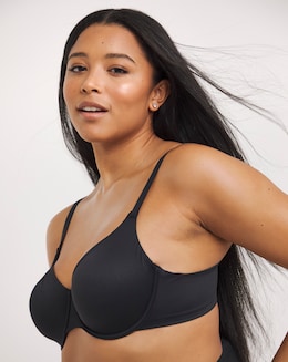 Invisible Solutions Moulded Underwired Non Padded Full Cup Bra B-F