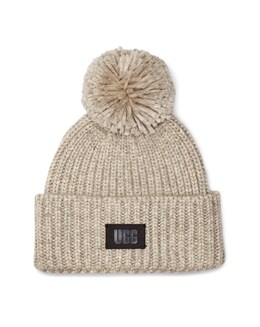 Ugg Chunky Knit Hat With Pom Pom