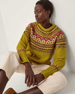 Monsoon Floy Fair Isle Jumper
