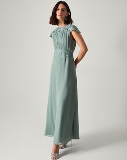 Monsoon  Lace Chiffon Bridesmaid Dress