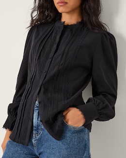 Monsoon Layla Lace Trim Shirt