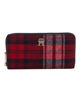Tommy Hilfiger Iconic Tommy Zip Around Purse Tartan