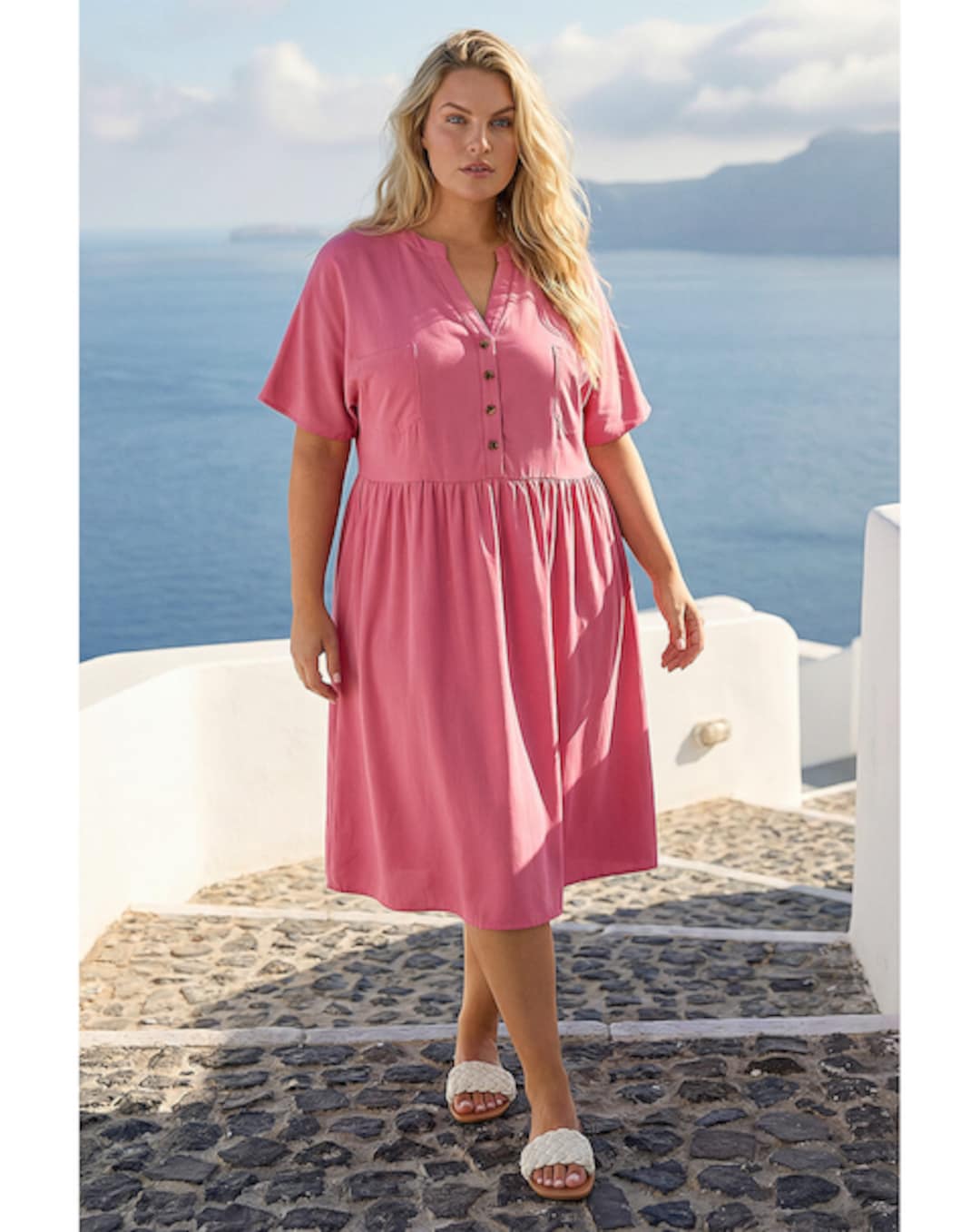 red bridesmaid dresses for plus size Wedtrend Women Bridesmaids A-Line V Neck Short Sleeve Front Split Plus Size  Bridesmaid Dress with Belt – WEDTREND main image 1