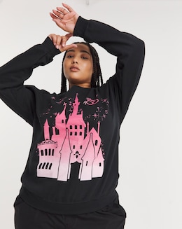 Black Disney 100 License Sweatshirt
