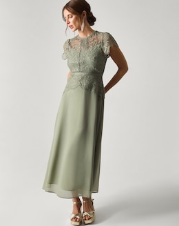 Monsoon Monica Lace Midi Dress