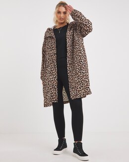 Leopard Lightweight Raincoat