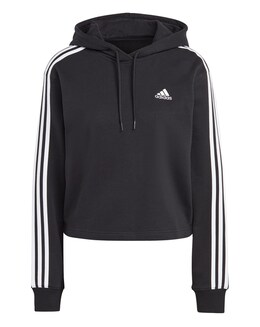 adidas Essentials 3 Stripes Crop Hoodie