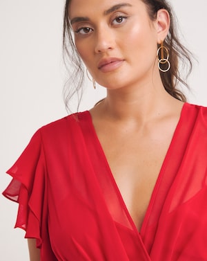 Joanna Hope Ruffle Maxi Dress - Image 3
