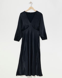 Joanna Hope Heavy Satin Midi Dress