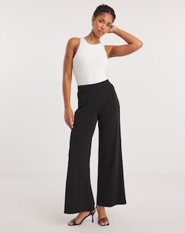 Joanna Hope Long Black Palazzo Trouser