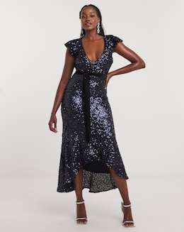Joanna Hope Sequin Maxi Dress