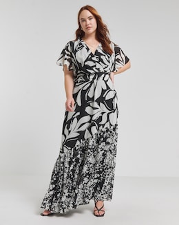 Joanna Hope Maxi Tie Waist Dress