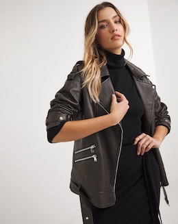 Vintage Style Oversized Biker