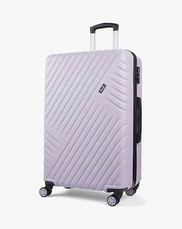 Rock Santiago Purple Large Suitcase