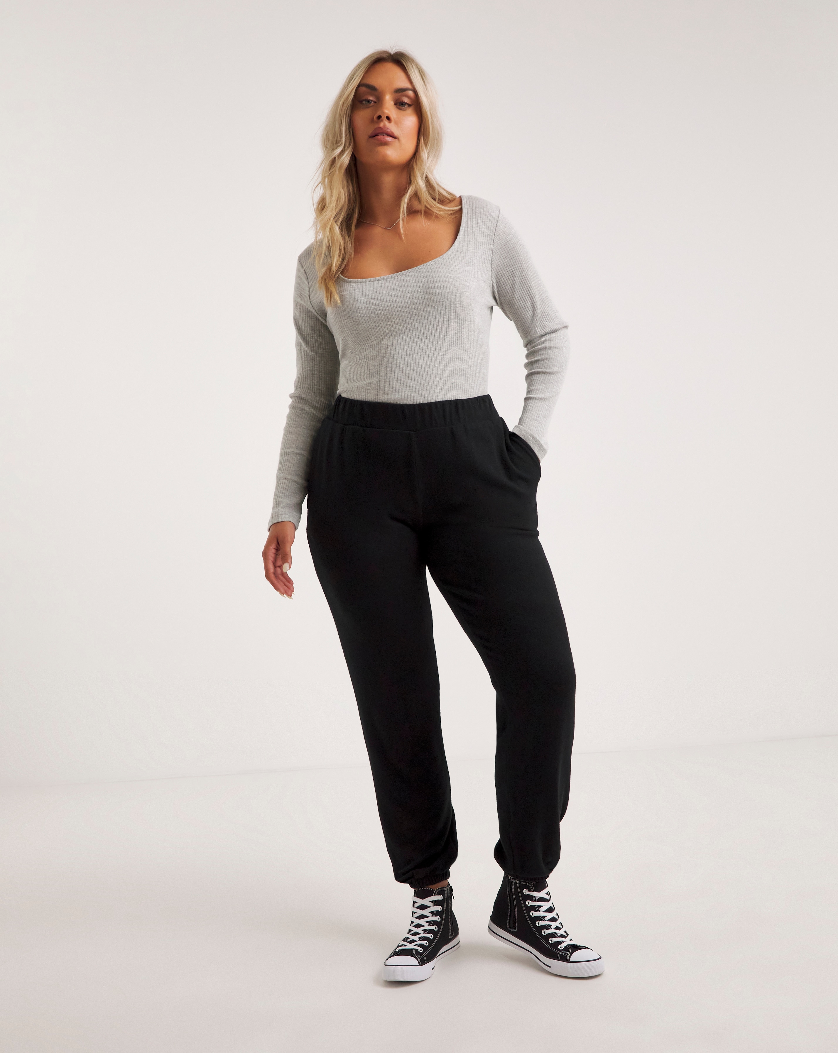 Ladies jogging discount bottoms plus size