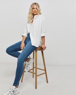 Wrangler High Rise Skinny Jeans