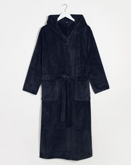 Figleaves Cosy Luxury Hooded Long Robe