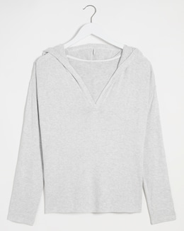 Figleaves Fine Knit Premium Hooded Jumper
