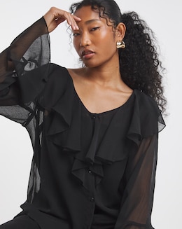 Romantic Ruffle Blouse - Image