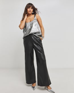 Silver Scoop Cami