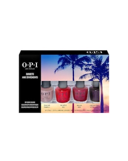OPI Sunset and Statements 4 Piece Mini Nail Polish Set