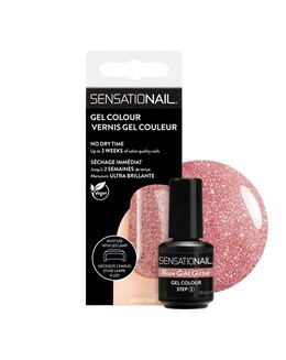 SensatioNail Rose Gold Glitter Gel Polish