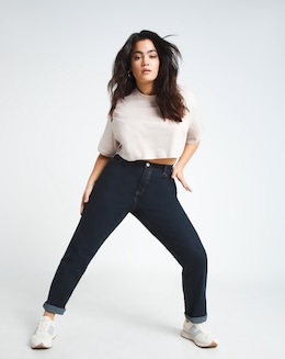 24/7 Indigo Boyfriend Jeans