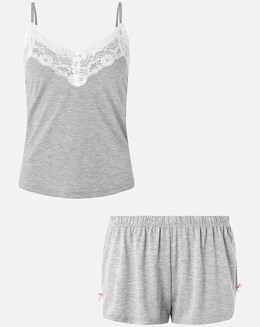 Accessorize Lace Trim Pyjama Set