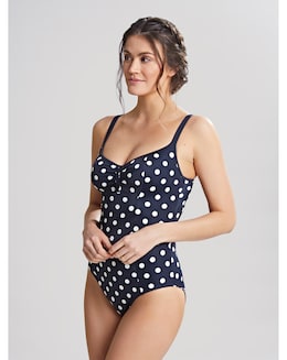Panache Anya Riva Wired Swimsuit Navy Spot