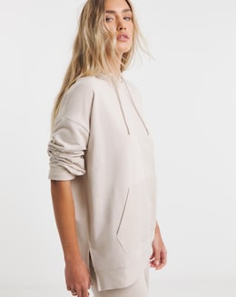 Stone Oversized Hoodie
