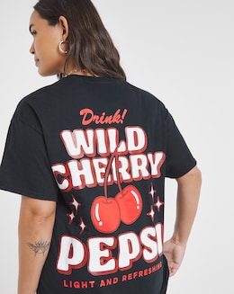 Black Cherry Pepsi License T-Shirt