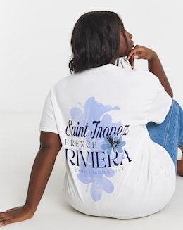 Saint Tropez Back Graphic T-Shirt